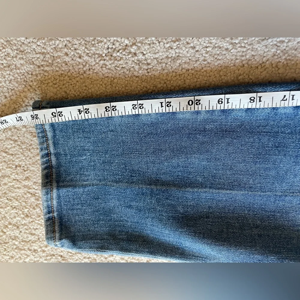 Pistola High-Waist Straight Leg Light Blue Denim Jeans  Minimalist - Picture 8 of 9